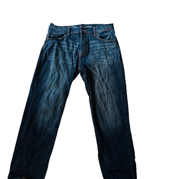 St. John's Bay Sz 34/30 Men Denim Jeans Relaxed Fit Comfort Stretch Denim - Picture 2 of 3